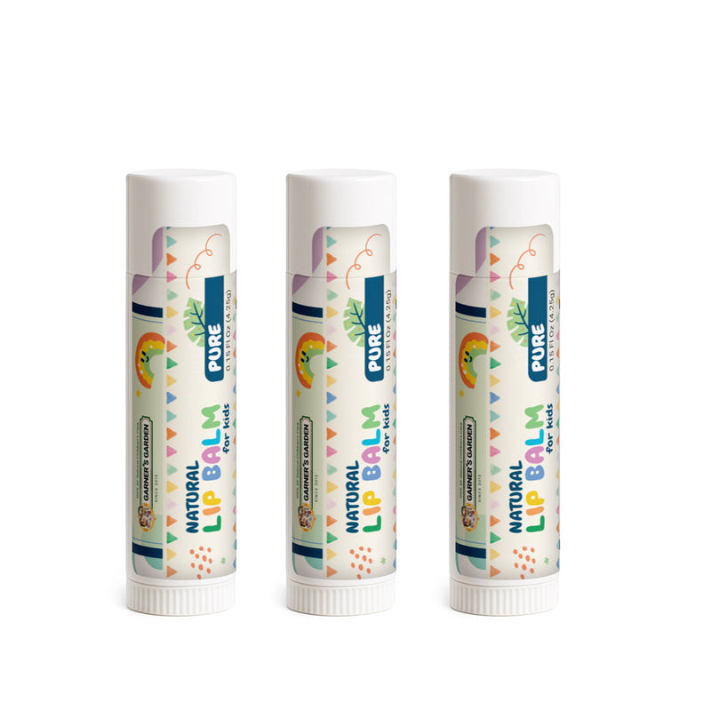 Garner's Garden Natural Lip Balm Lip Balm White Smoke Kids / Triple