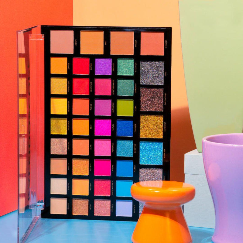 Profusion Cosmetics 42-Shade Palette Collection Eyes Tan
