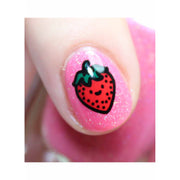 UberChic Beauty Spring Kawaii Layers Stamping Plate Pale Violet Red