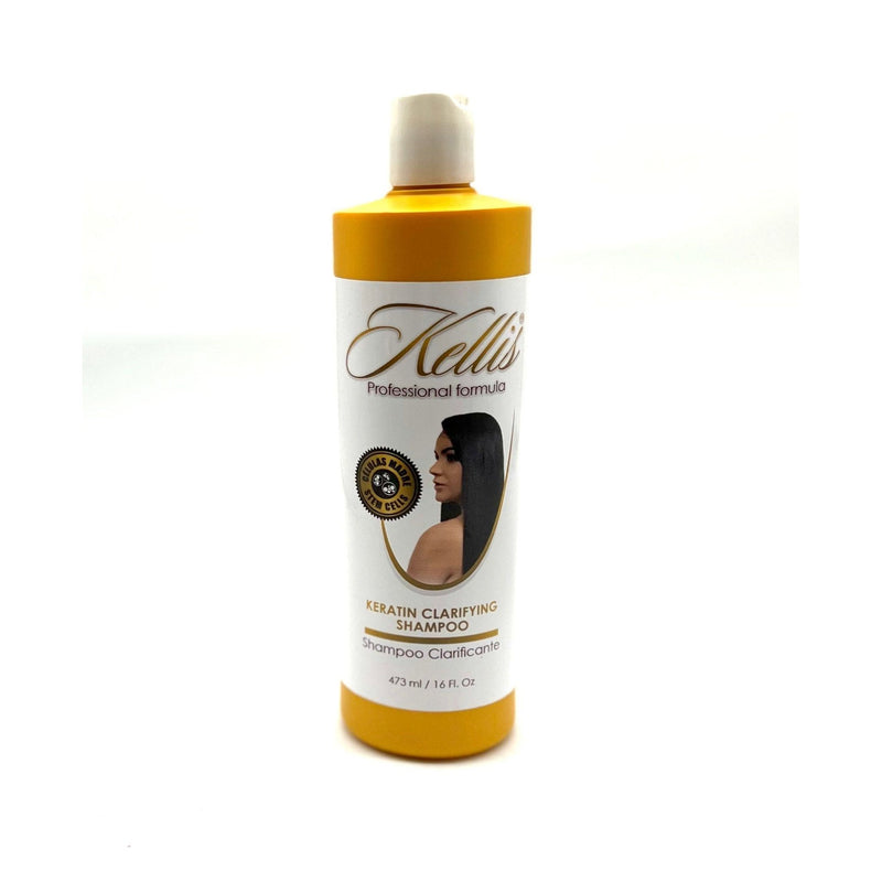 VIP Extensions Kellis Professional Keratin Treatment keratin treatments White Smoke Sulfate Free Shampoo16 oz - Clarifying