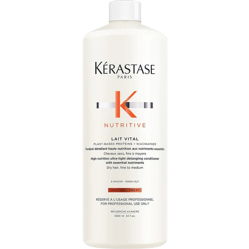 Kerastase Kerastase K Nutritive Lait Vital Detangling Conditioner 34 Oz Shampoo & Conditioner White Smoke