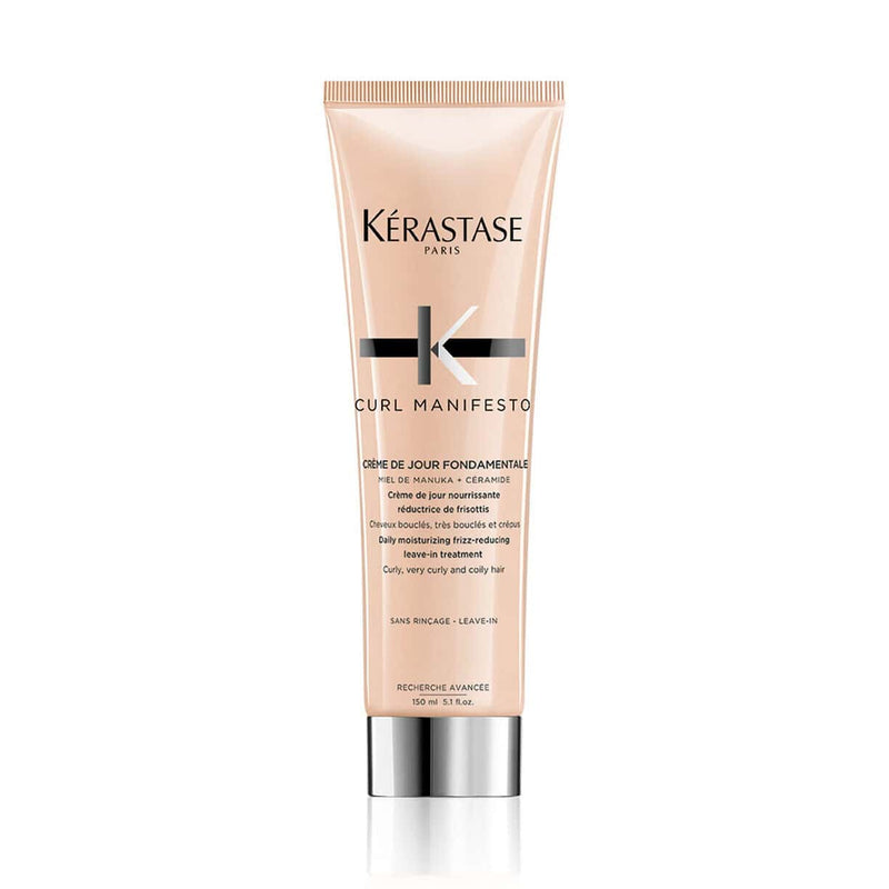 Nava Beauty Kerastase Curl Manifesto Creme De Jour Fondamentale Hair Cream 5.1 OZ White Smoke