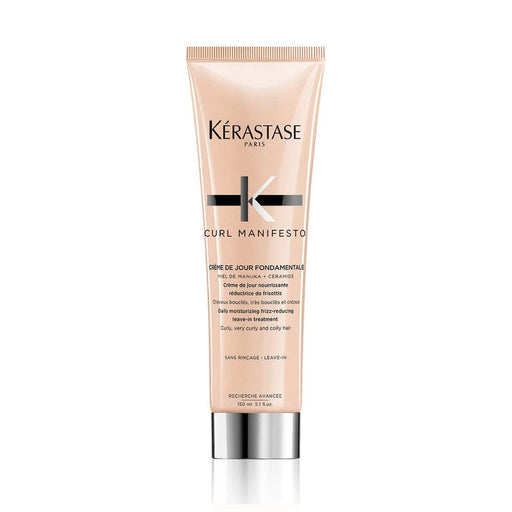 Nava Beauty Kerastase Curl Manifesto Creme De Jour Fondamentale Hair Cream 5.1 OZ White Smoke