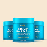 Maree Keratin Mask for Damaged Hair Deep Sky Blue 3 items - Best price