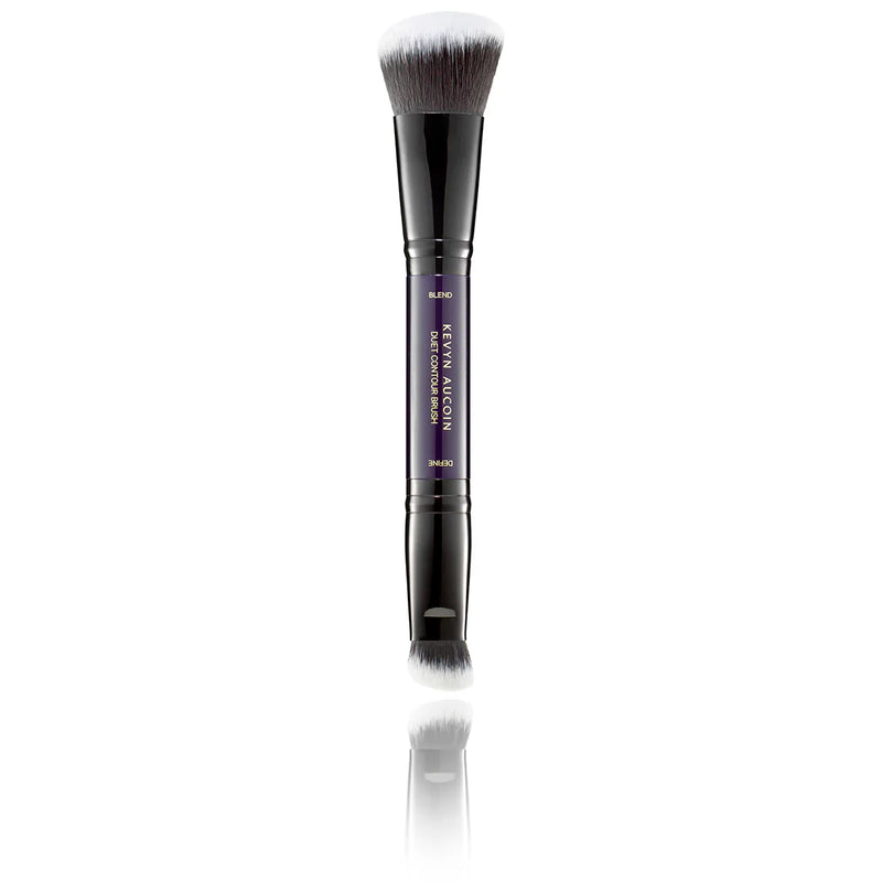 Nava Beauty Kevyn Aucoin Duet Contour Brush White Smoke