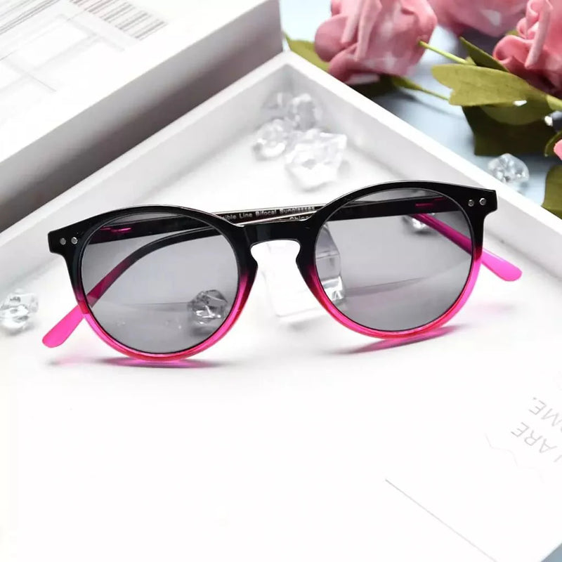 eyekeeper.com Key Hole Style Round Bifocal Reading Sunglasses S005 Sunglasses White Smoke Black Red / +1.00,Black Red / +1.50,Black Red / +1.75,Black Red / +2.00,Black Red / +2.50,Black Red / +3.00,Black Tortoise / +1.00,Black Tortoise / +1.50,Black Tortoise / +1.75,Black Tortoise / +2.00,Black Tortoise / +2.50,Black Tortoise / +3.00,Black Gre