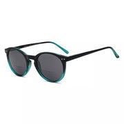 eyekeeper.com Key Hole Style Round Bifocal Reading Sunglasses S005 Sunglasses White Smoke Black Green / +1.00,Black Green / +1.50,Black Green / +1.75,Black Green / +2.00,Black Green / +2.50,Black Green / +3.00