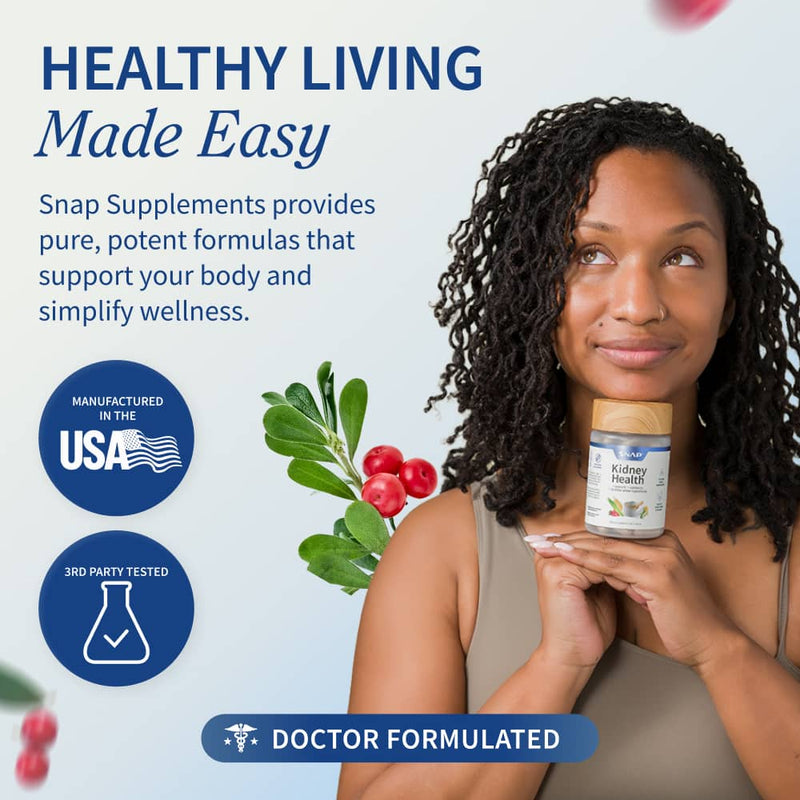 Snap Supplements Kidney Health - Buy 2, Get 1 FREE! hidden Lavender