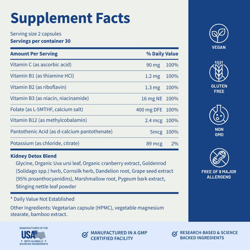 Snap Supplements Kidney Health - Buy 2, Get 1 FREE! hidden Lavender