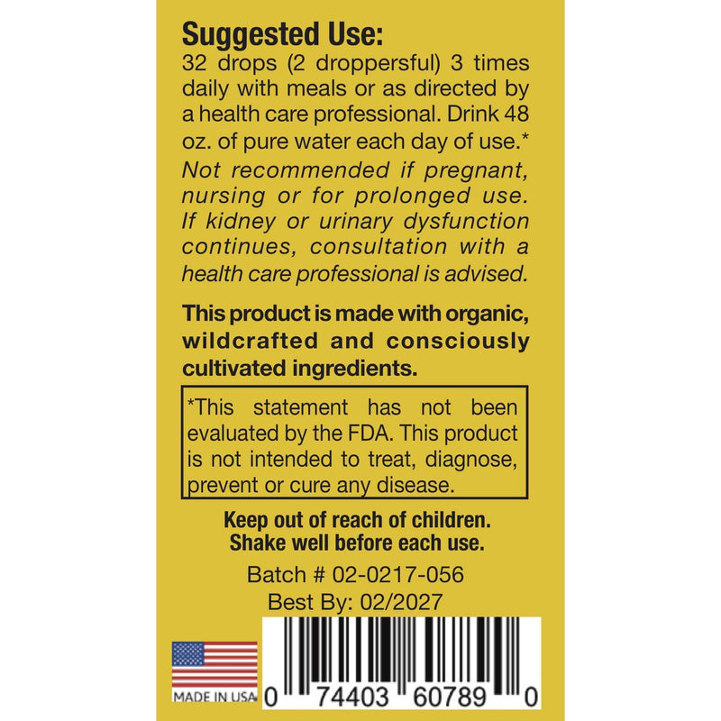 SpeedyVite® Kidney Cleanse Drops (2 fl oz) | Kidney & Bladder Support | SpeedyVite® Drops Goldenrod 1x 2oz drops,CASE OF 6x 2oz drops