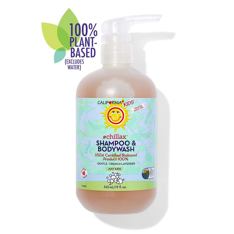 California Baby California Kids® #chillax™ Shampoo & Bodywash Kids White Smoke 19oz/562ml