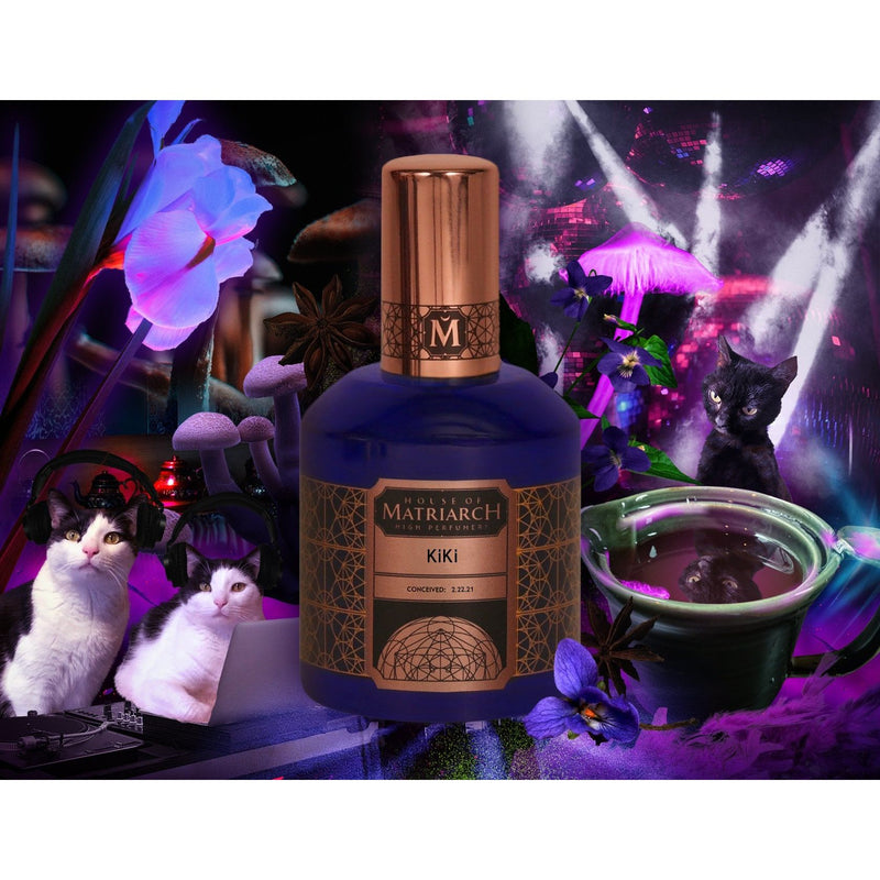 House of Matriarch High Perfumery KiKi - Ultra Violet Liquid Music Perfume Perfume Dark Slate Gray 50ml