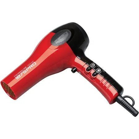 VIP Extensions Kiss Red Tourmaline Ceramic Hair Dryer with 4 Additional Styling Attachments Hair Tools White Smoke