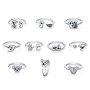 Fragrant Jewels Koala-ty Time - Jewel Candle Jewel Candle White Smoke Ring / 5,Ring / 6,Ring / 7,Ring / 8,Ring / 9,Ring / 10