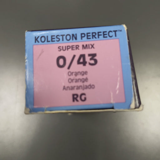 VIP Extensions Wella Koleston Perfect 0/43 Color Tube Permanent Hair Color Rosy Brown