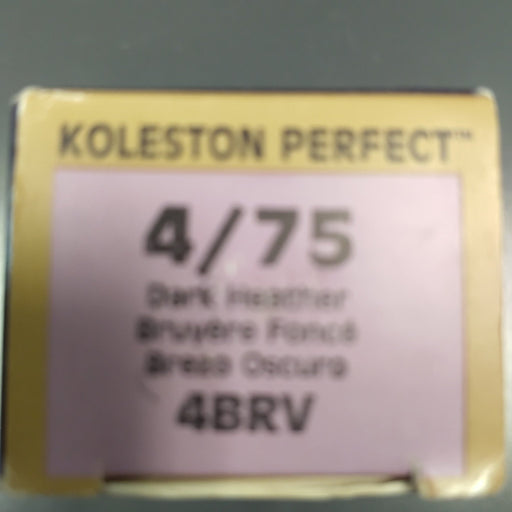 VIP Extensions Wella Koleston Perfect 4/75 Permanent Hair Color Dark Gray