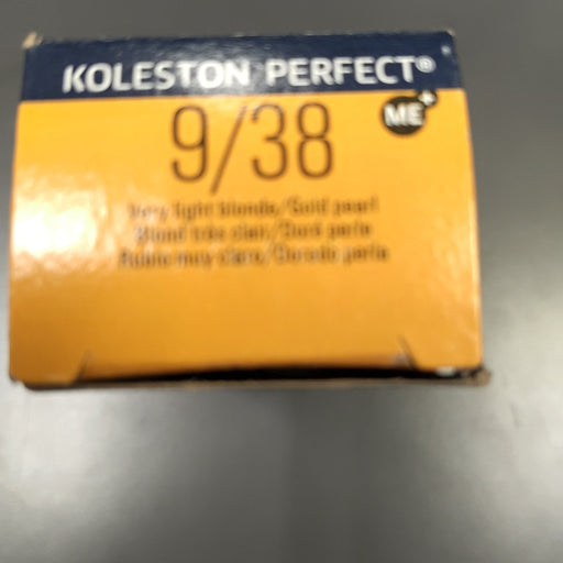 VIP Extensions Wella Koleston Perfect 9/38 Very Light Blonde Permanent Hair Color Dim Gray