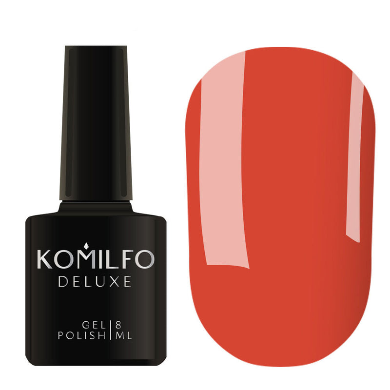 nbmsupply Komilfo Gel Polish Deluxe Series D078 (coral red, enamel), 8 ml 111078 White Smoke