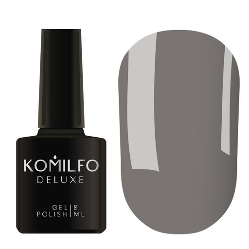 nbmsupply KOMILFO GEL POLISH DELUXE SERIES DUSK COLLECTION D292 (LIGHT GRAY, ENAMEL), 8 ML 111292 White Smoke