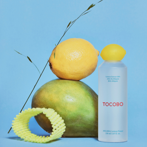 AsiaBeautyMall TOCOBO AHA BHA Lemon Facial Toner Toner Lotion Sky Blue