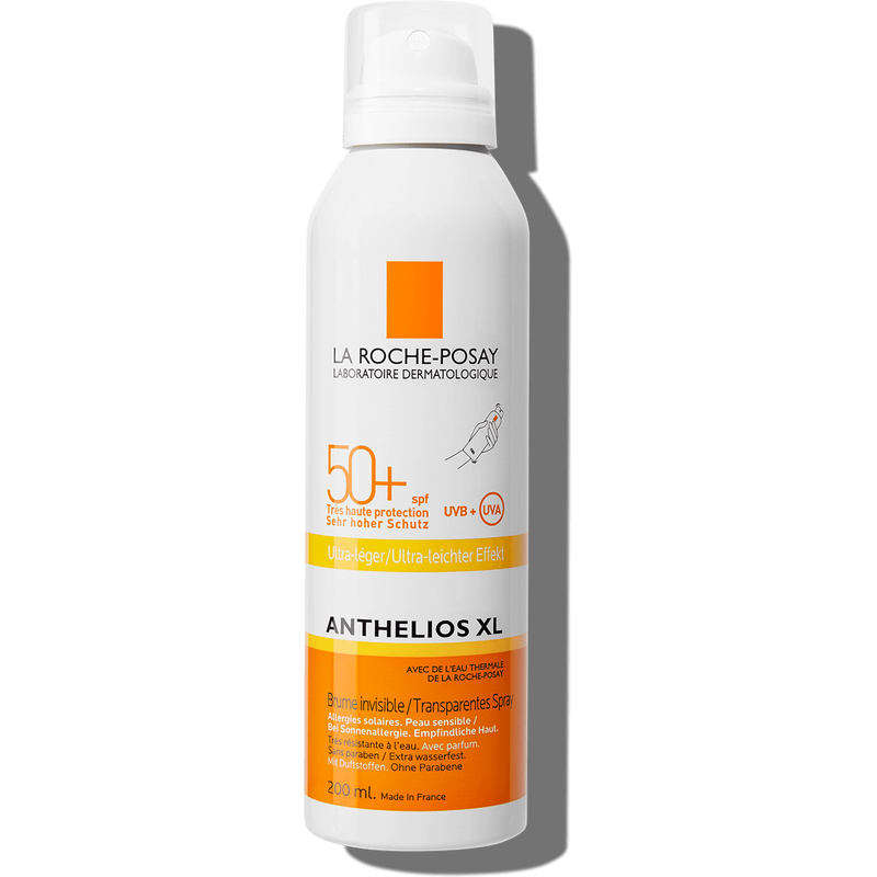 La Roche-Posay La Roche-Posay Anthelios XL Invisible Mist Ultra-Light Sunscreen SPF 50, 6.7 Oz Sunscreen Light Gray