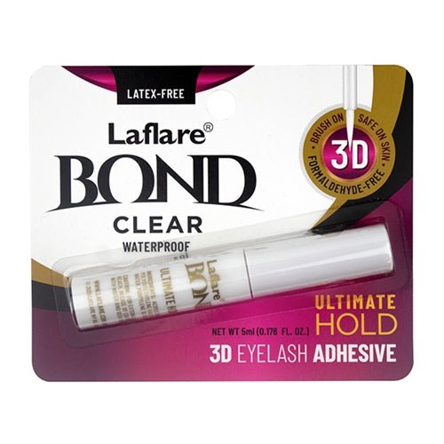 VIP Extensions La Flare Bond 3D Eyelash Adhesive Hair Accessories White Smoke Black,Clear