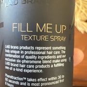 VIP Extensions Laid Brand Fill Me Up Texture Spray, 5.4 oz (Cap Missing) Styling Spray Dark Olive Green