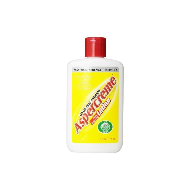 Aspercreme Aspercreme Pain Relieving Lotion With Aloe 6 Oz Skin Care White Smoke