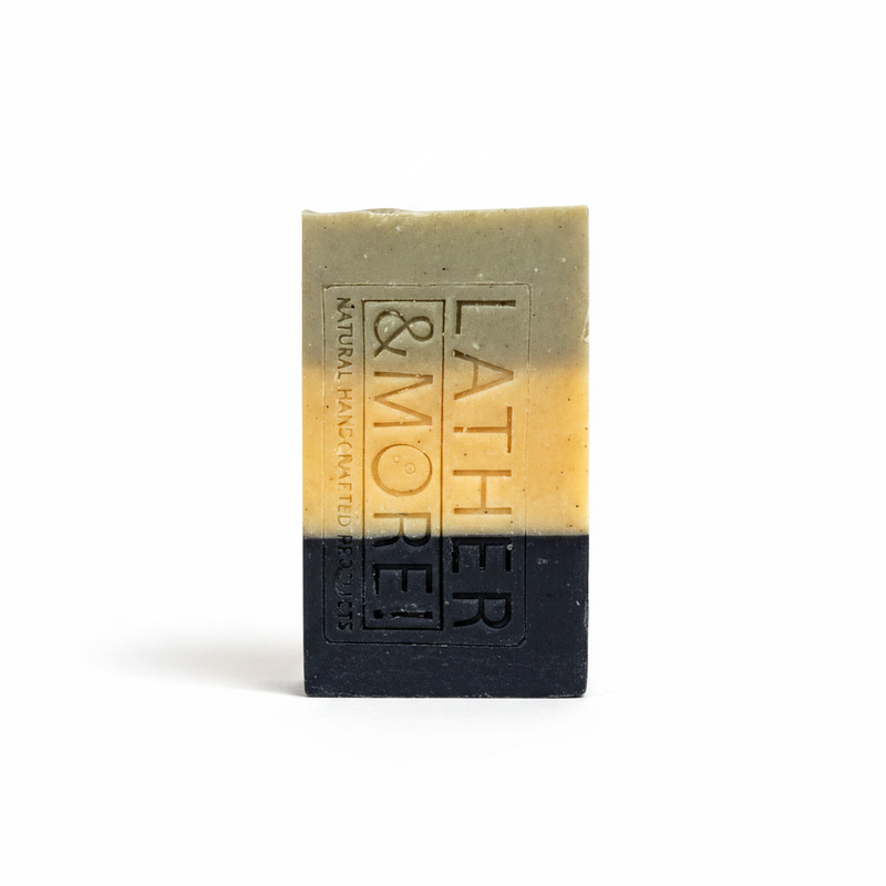 Lather and More! Rosemary Peppermint and Tea Tree Facial Soap Soap White Smoke