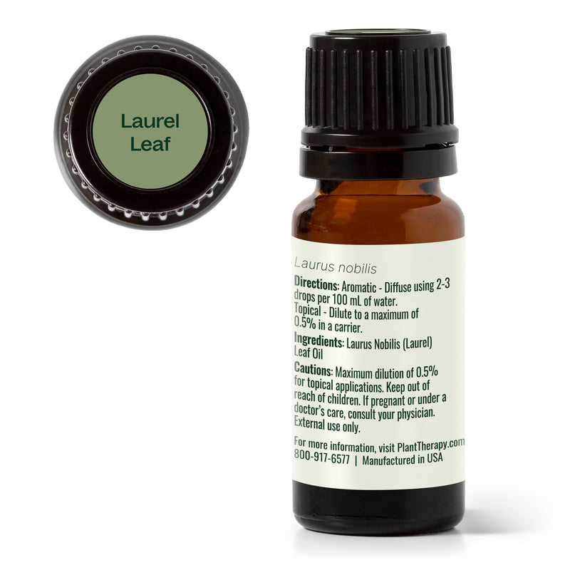 Plant Therapy Laurel Leaf Essential Oil Essential Oil White Smoke 10 mL