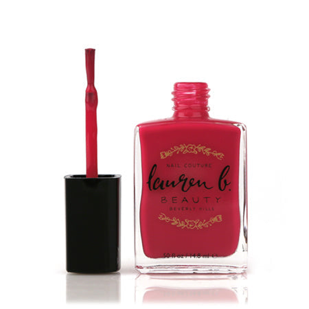 laurenbbeauty Polo Lounge Punch - 7 FREE + VEGAN NAIL POLISH White Smoke