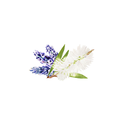 Rustic Strength Lavender & Tea Tree Essential Oil Blend Scenting Oil White Smoke