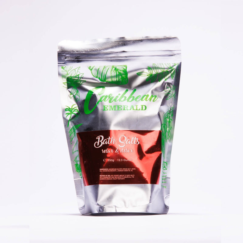 Caribbean Emerald Lavender Bath Salts Bath Salts White Smoke