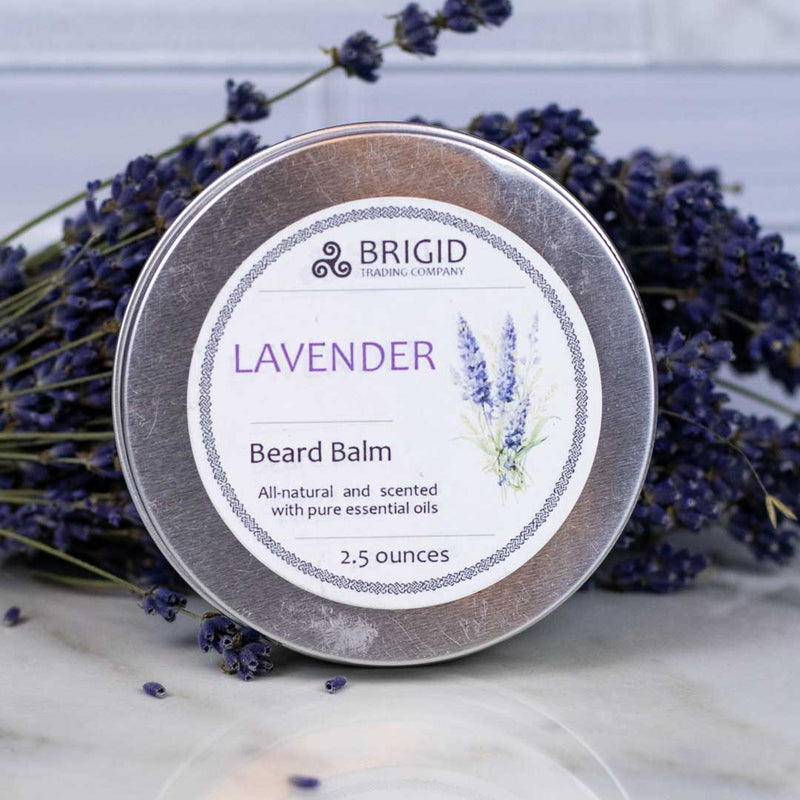Brigid Trading Company Lavender Natural Beard Balm Beard Balm Gray