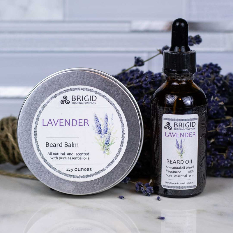 Brigid Trading Company Lavender Natural Beard Balm Beard Balm Gray