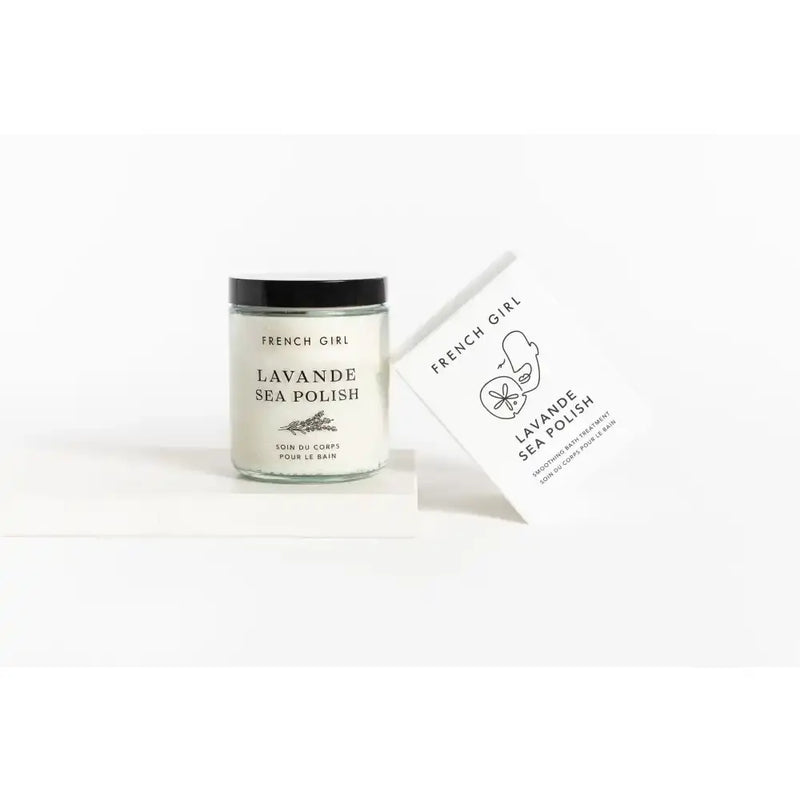 FRENCH GIRL Lavender Body Polish Bath & Body White Smoke