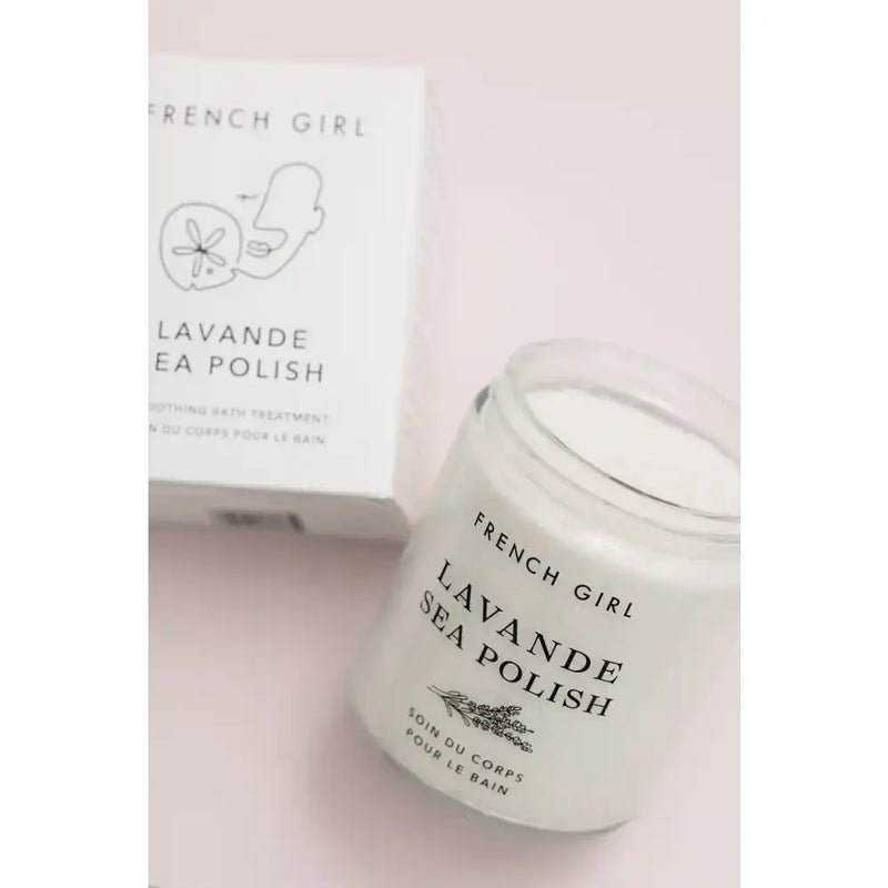 FRENCH GIRL Lavender Body Polish Bath & Body Light Gray