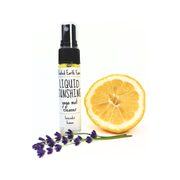 Rooted Earth Farm + Apothecary Liquid Sunshine Yoga Mat Cleaner Yoga Mat Sprays White Smoke 1 oz