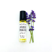 Rooted Earth Farm + Apothecary Lavender Lemongrass Perfume Oil Natural Perfumes White Smoke