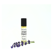 Rooted Earth Farm + Apothecary Lavender Lemongrass Perfume Oil Natural Perfumes White Smoke