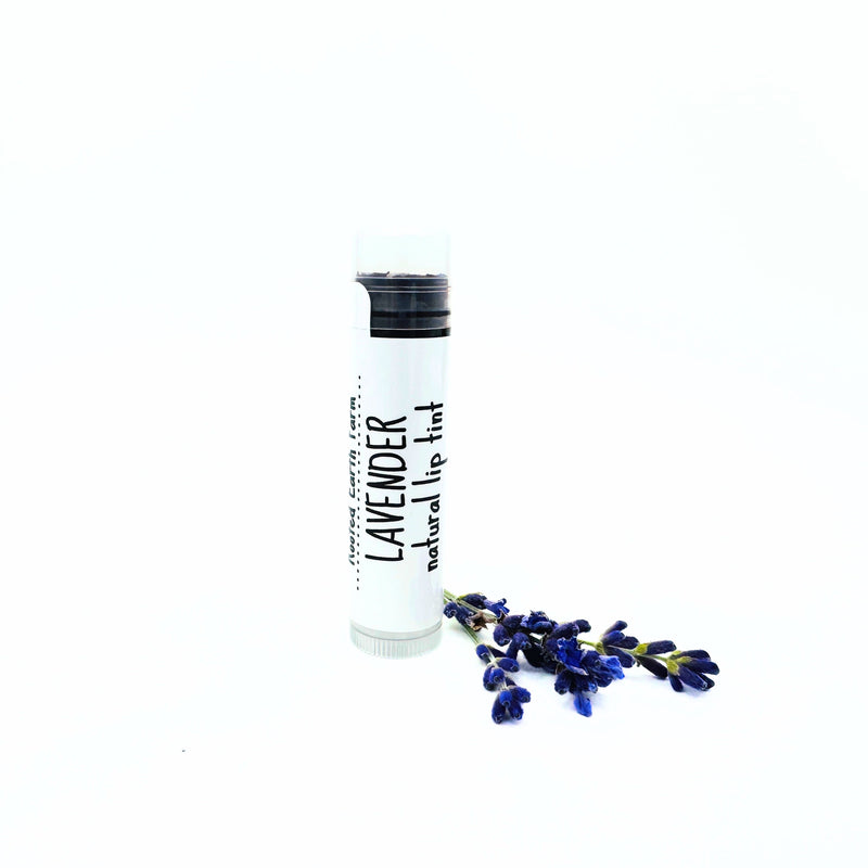 Rooted Earth Farm + Apothecary Botanical Lip Tint Lip Balms + Tints White Smoke lavender,3 lavender
