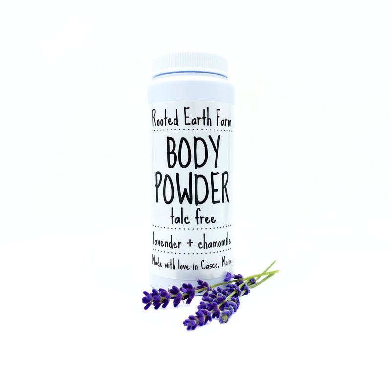 Rooted Earth Farm + Apothecary Herbal Body Powder Body Powders White Smoke