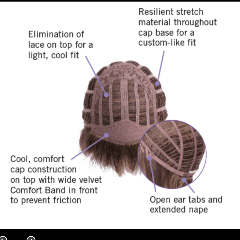 VIP Extensions Hairdo Layered Bob Wig Wig White Smoke R11S+ Glazed Mocha,R4 MIDNIGHT BROWN,R6/30H Chocolate Copper,SS14/88 Rooted Golden Wheat,R829S+ Glazed Hazelnut,SS25 Ginger Blonde