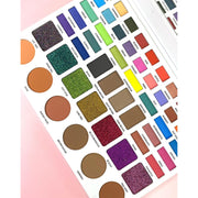 Prolux Cosmetics Live in Color Eyeshadow Palette Eyeshadow Palette Antique White