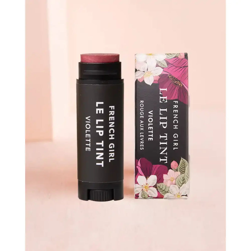 FRENCH GIRL Le Lip Tint Violette Lipstick Dark Slate Gray