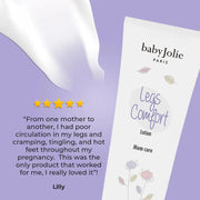 Baby Jolie Paris Legs Comfort Cream For Moms Mom Care > Pregnancy > Leg Swelling Relief > Leg Pain Relief > Swollen Feet Relief > Restless Leg Relief > Relaxing Leg Cream Light Steel Blue