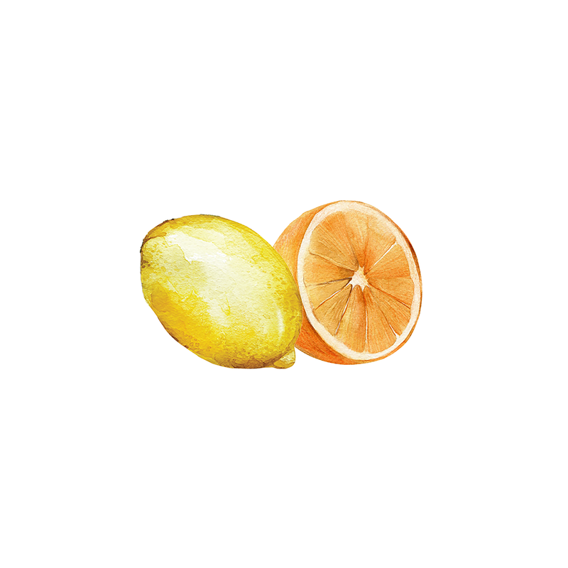 Rustic Strength Lemon & Orange Essential Oil Blend Scenting Oil White Smoke