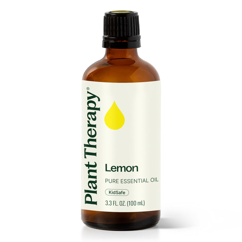 Plant Therapy Lemon Essential Oil Essential Oil Black 100 mL