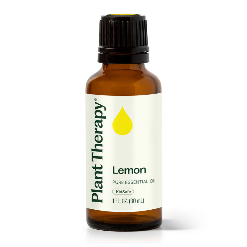 Plant Therapy Lemon Essential Oil Essential Oil Beige 30 mL