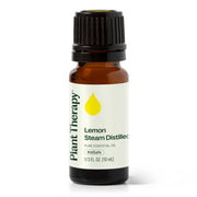 Plant Therapy Lemon Steam Distilled Essential Oil Essential Oil White Smoke 10 mL